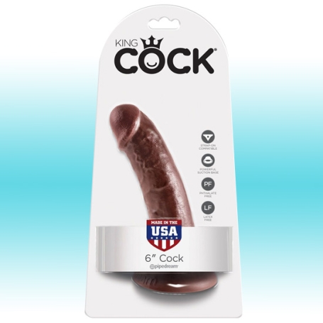 Фаллос King Cock 6", Pipedream