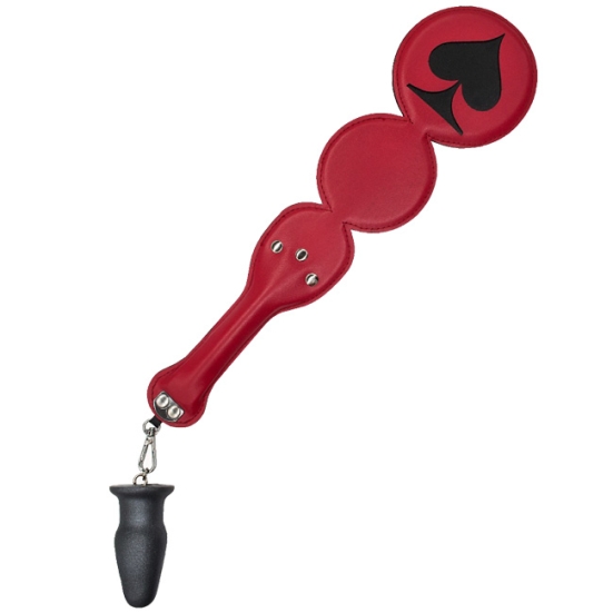 Шлепалка с плагом &quot;Пики&quot; Lovetoy