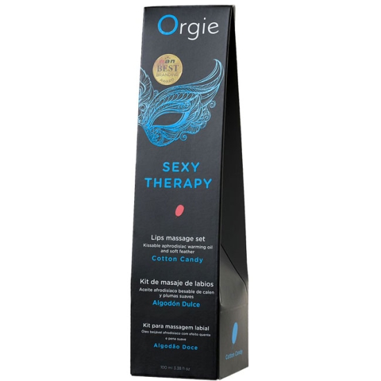 Массажное масло Orgie Cotton Candy, съедобное