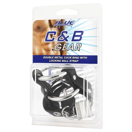 Ремешок с кольцами и замком BlueLine BLM3068