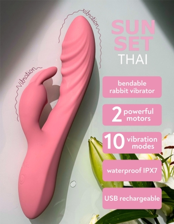 Вибратор-кролик Thai Sunset