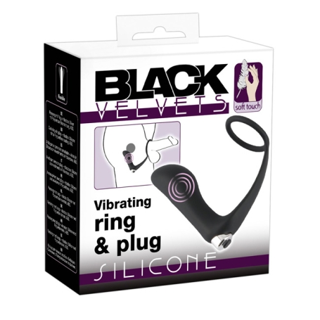 Пробка с кольцом Vibrating Ring &amp; Plug